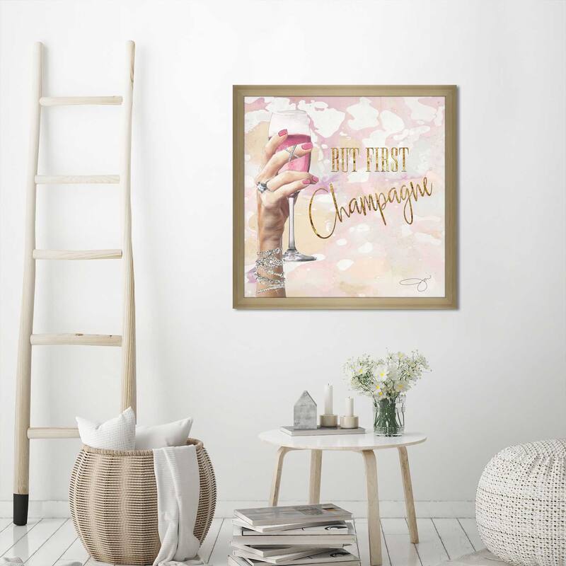 "But First" by Jodi Print on Acrylic