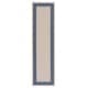 preview thumbnail 34 of 133, SAFAVIEH Courtyard Sherrie Border Indoor/ Outdoor Waterproof Patio Backyard Rug 2'3" x 10' Runner - Beige/Navy