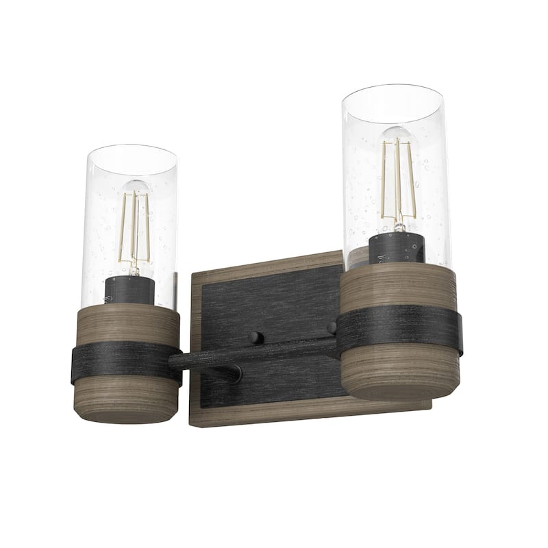 Hunter River Mill Rustic Vanity Wall Light - Mountain, Modern Farmhouse - Damp Rated!