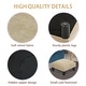 preview thumbnail 16 of 91, Adeco Ottoman Upholstered Fabric Footrest Pet Steps Dog Stair Stool