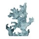 preview thumbnail 3 of 1, A&B Home Blue 11-inch Faux Coral Accent Décor