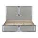 preview thumbnail 19 of 26, Furniture of America Sherri Modern 3-Piece Light Grey Solid Wood Kids Platform Bedroom Set with LED