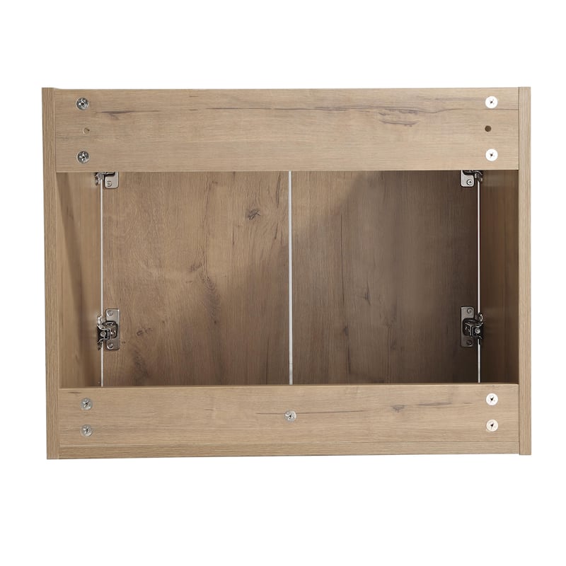 Bathroom Vanity With Sink In 24/30/36 Inch, Floating Bathroom Vanity With Soft Close Door