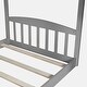 preview thumbnail 39 of 39, Twin Over Twin Bunk Bed with Slide, House Bed with Slide