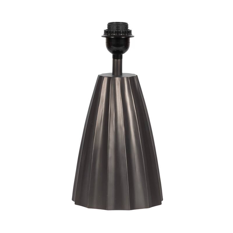 Kate and Laurel Ciji Scalloped Table Lamp - 8x8x17