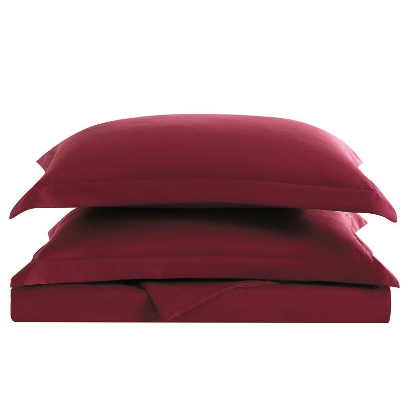 Truly Soft Everyday Solid 3-piece Duvet Cover Set