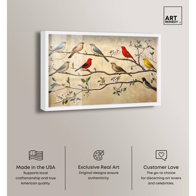 Arboreal Aria II Shadowbox by Art Remedy