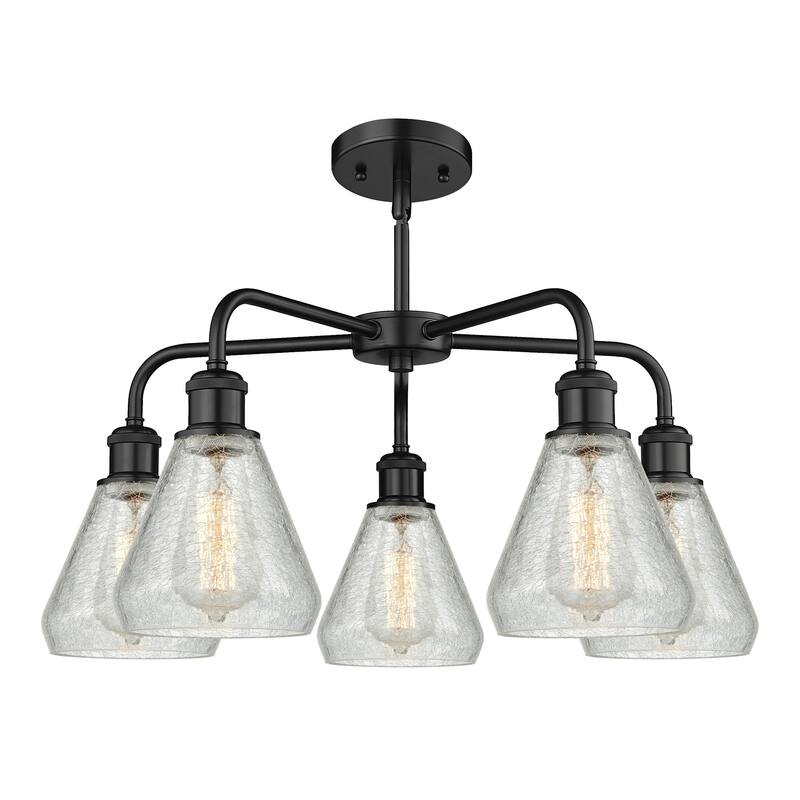 Innovations Lighting 516-5CR-15-24 Conesus Chandelier Conesus 5 Light