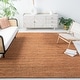 preview thumbnail 5 of 18, SAFAVIEH Handmade Natural Fiber Haven Jute Rug - Grey - 5' x 8'