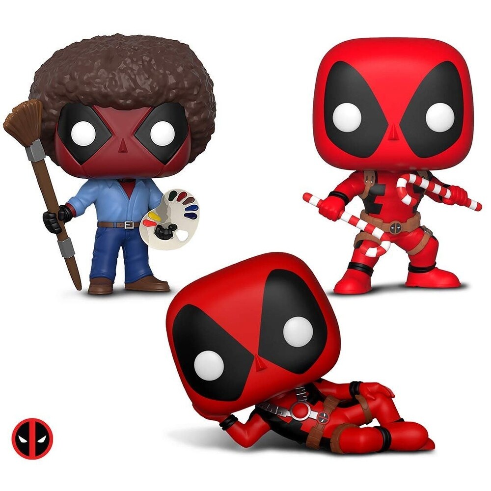 funko pop deadpool bob ross