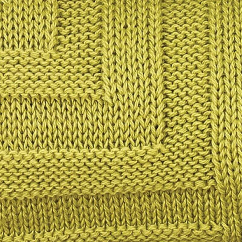 Split P Pear Concentric Square Throw 60''L