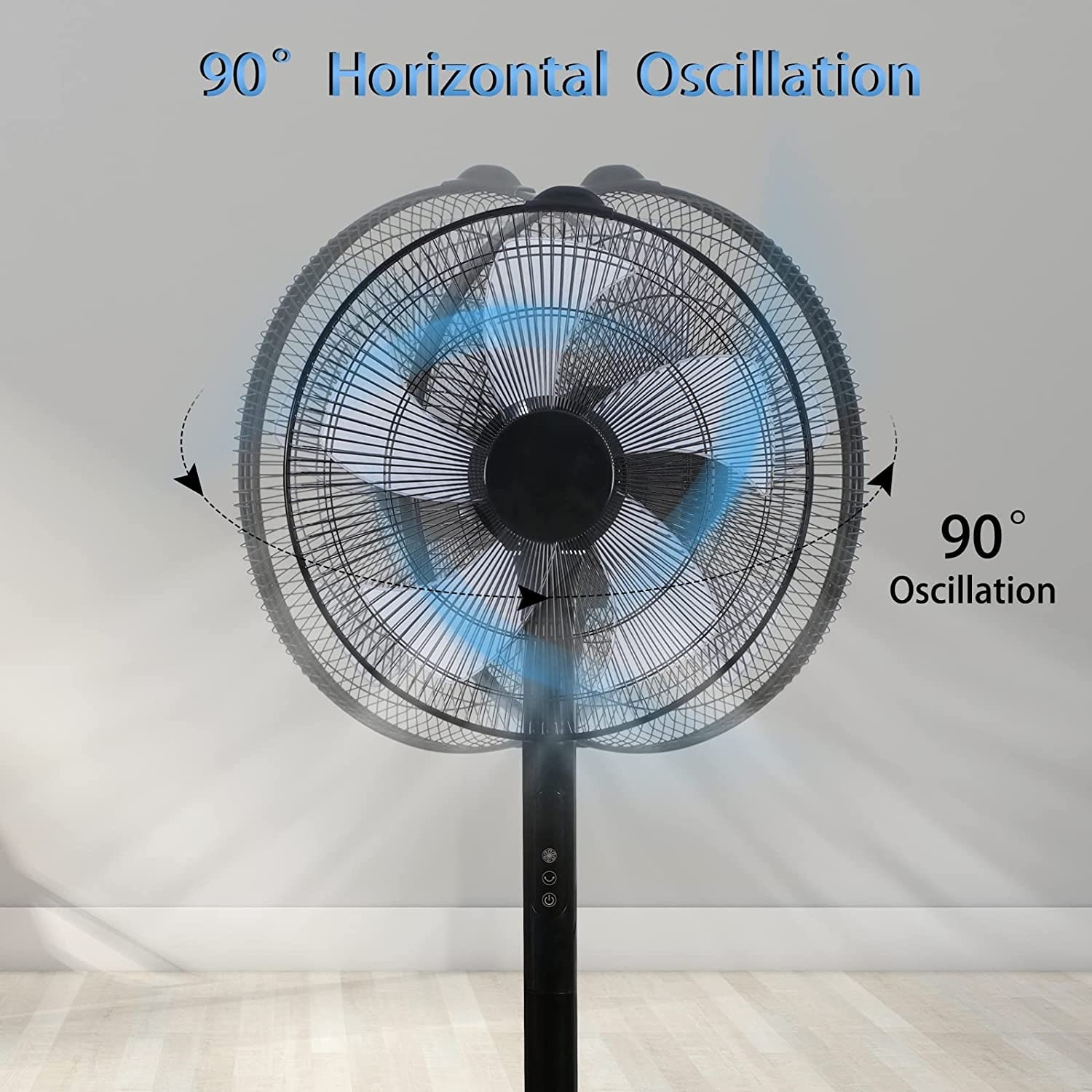 AirGrean High Velocity Pedestal Fan Oscillating 20\, image size:1500x1500