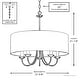 preview thumbnail 6 of 5, Luxury Transitional Chandelier, 21.125"H x 21.625"W, with Provincial Style, Olde Bronze Finish by Urban Ambiance
