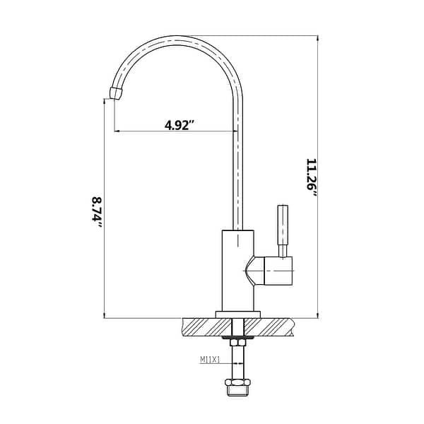 Proox Single Handle Kitchen Water Filter Purifier Faucet