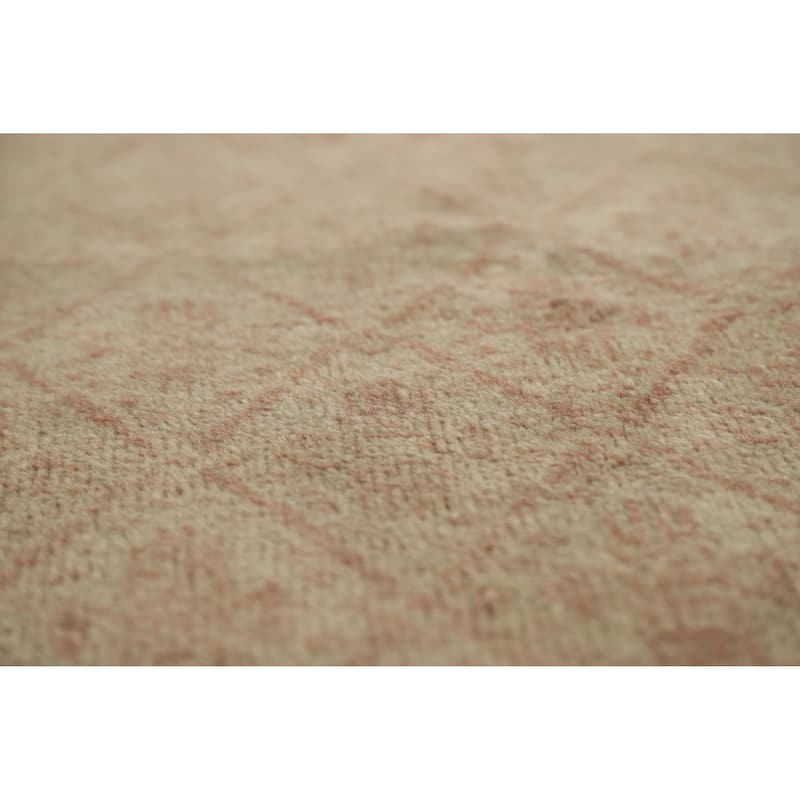 Vegetable Dye Tabriz Persian Large Rug Hand-Knotted Wool Carpet - 10'10"x 12'9"