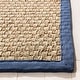 preview thumbnail 135 of 169, SAFAVIEH Natural Fiber Marina Basketweave Seagrass Rug