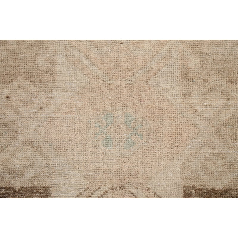 Antique Look Anatolian Turkish Staircase Runner Rug Wool Hand-knotted - 2'7" x 10'11"