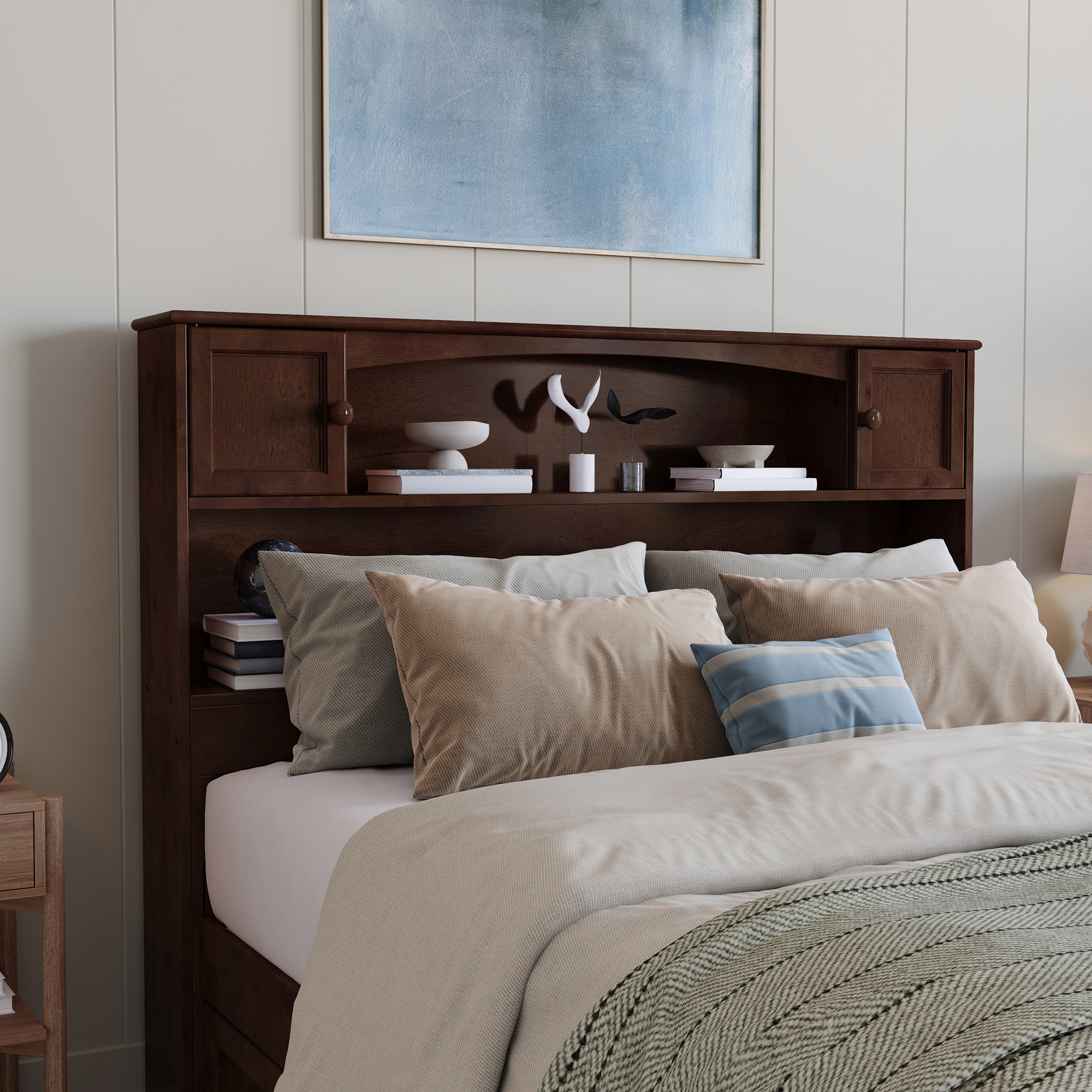 AFI Newport Bookcase Headboard