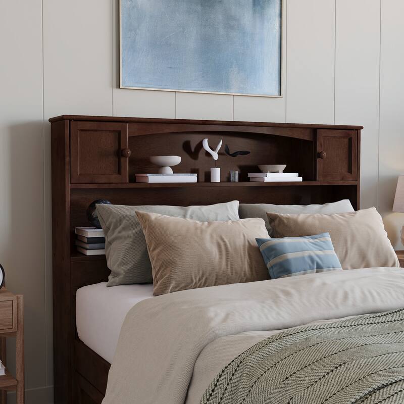 Hadley Platform Bed with Panel Footboard and Storage Drawers