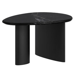 Mid-Century Modern Solid Wood & Marble Coffee Table - Bed Bath & Beyond ...