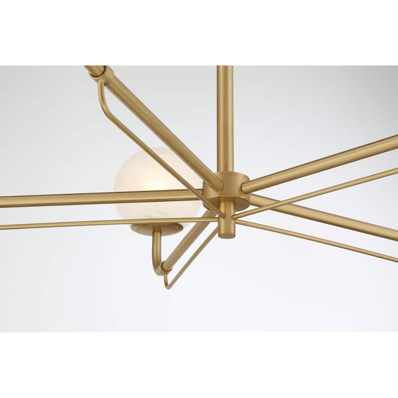 Minka Lavery 3795 Whitehall 5 Light 38" Wide Chandelier