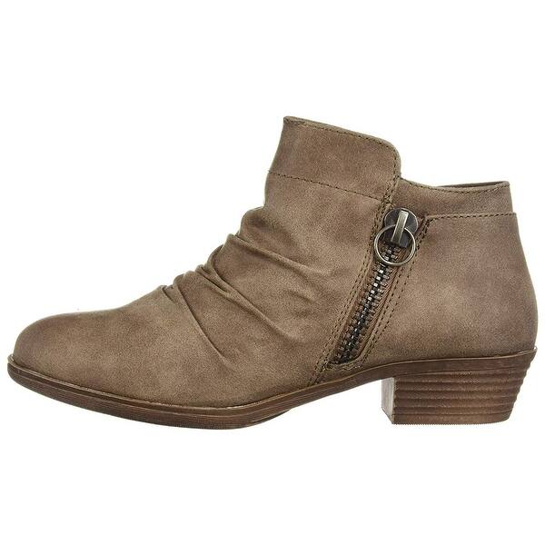 Shop Sugar Trust Me Women S Casual Ruched Scrunch Ankle Bootie