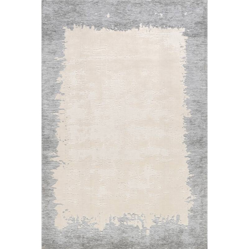 Mera Bordered Wool Area Rug