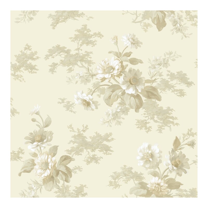 Shop Julie Grey Floral Bouquet Wallpaper 396in X 20 5in 0 25in