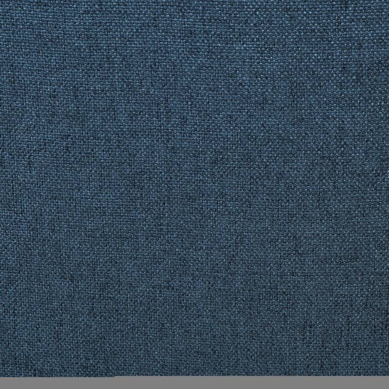 Navy Blue Modern 31" Upholstered Club Chair with Birch Wood Legs and Nailheads for Living Room
