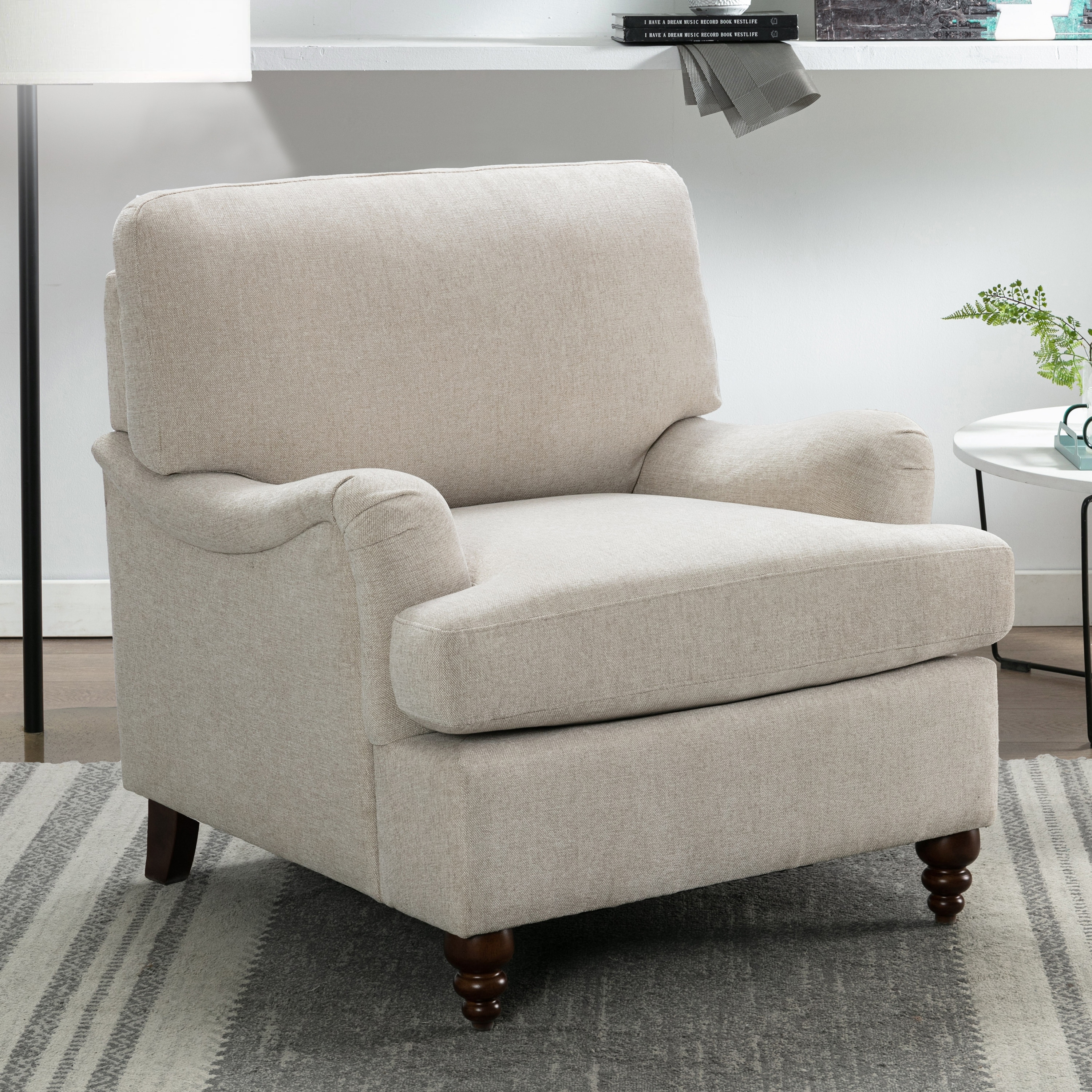 English roll arm 2025 chair