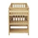 preview thumbnail 15 of 25, Convertible Crib/Full Solid Wood Bed with Changing Table, Adjustable Height, Nursery Bed