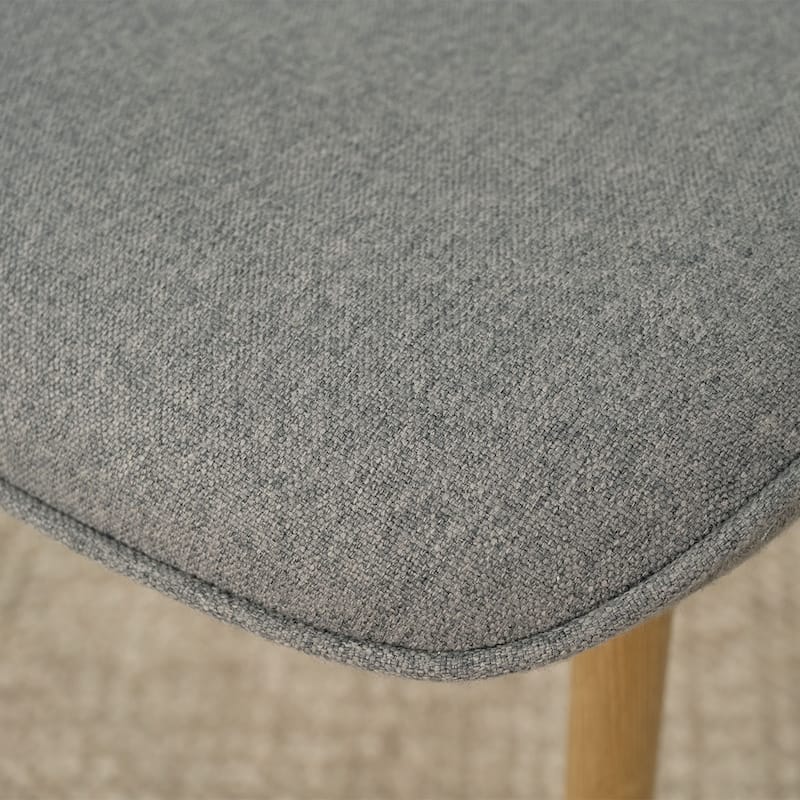 Mid-Century Solid Back Side Dining Chair (Set of 4)