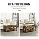 preview thumbnail 7 of 34, Yaheetech 38.6" Lift Top Coffee Table with Shelf for Living Room