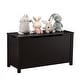 preview thumbnail 27 of 38, Kids Wooden Toy Box Storage with Safety Hinged Lid