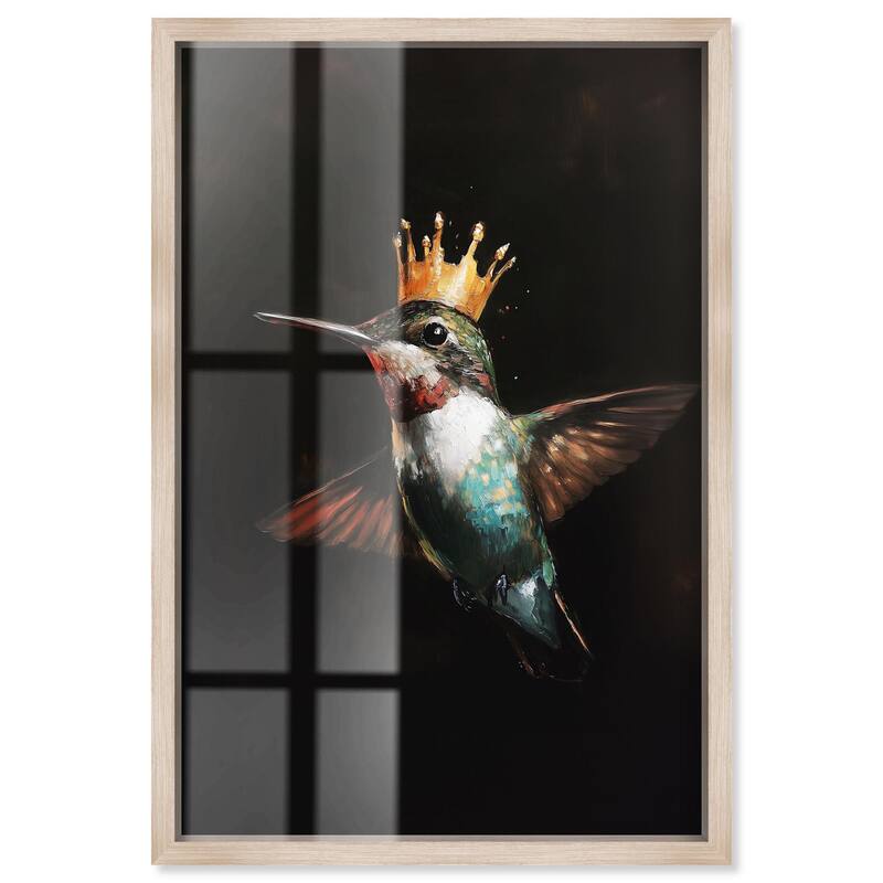 Royal Bird II Shadowbox by Art Remedy - Natural - 30" x 45"