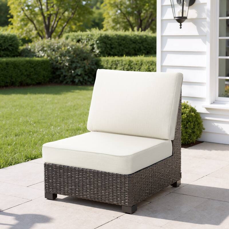 Outdoor 4.7" Thick Sunbrella Cushion Set with Back and Seat Cushions