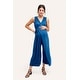 preview thumbnail 17 of 17, Francesca Jumpsuit Medium - Dust Blue