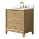 preview thumbnail 47 of 79, Vanity Art 30" Freestanding Bathroom Vanity with Engineered Marble Top and Sink