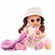 preview thumbnail 3 of 3, Gotz Maxy Aquini Popsicle - 16.5" All Vinyl Bath Baby Doll with Brown Hair