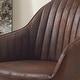preview thumbnail 40 of 89, Art Leon Classical Swivel Office Accent Chair with Wood Legs