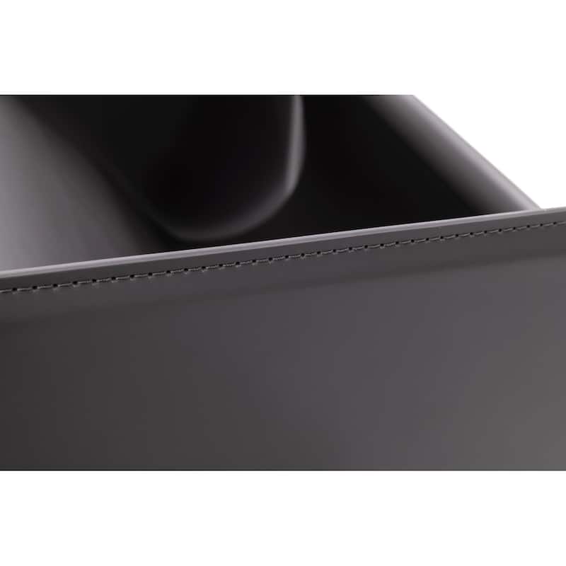 Modrest Uriah Modern Grey Magazine Rack