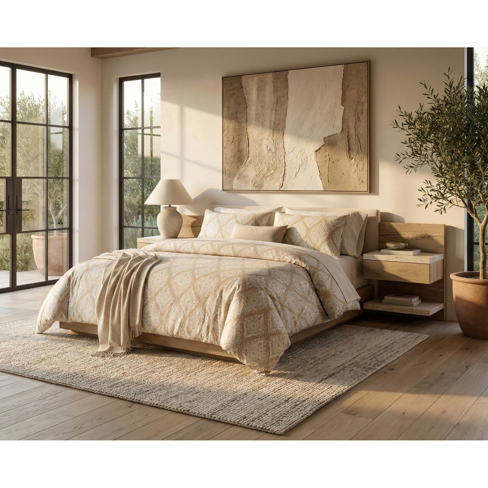 Siscovers Ariana Linen Duvet cover & shams Set