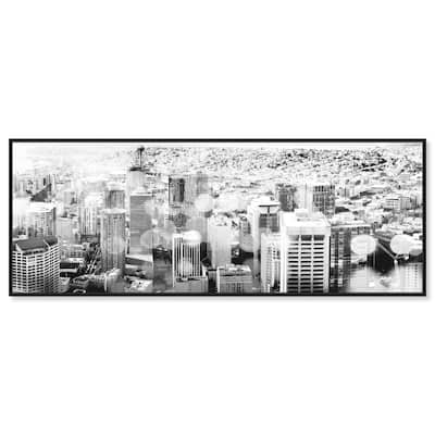 You're in Seattle Panoramic Canvas by Art Remedy