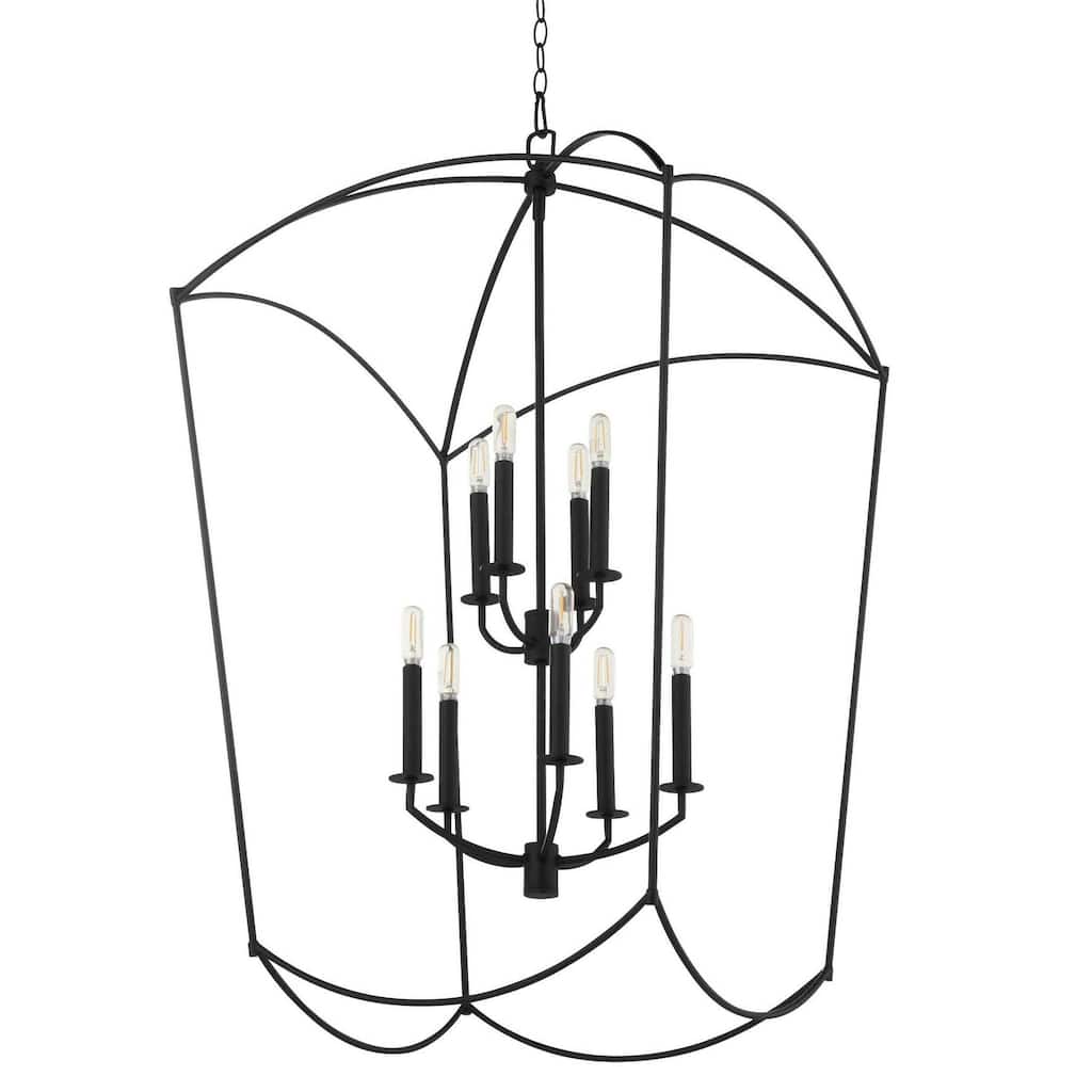 Quorum International 6812-9 Mantle 9 Light 25" Wide Pendant