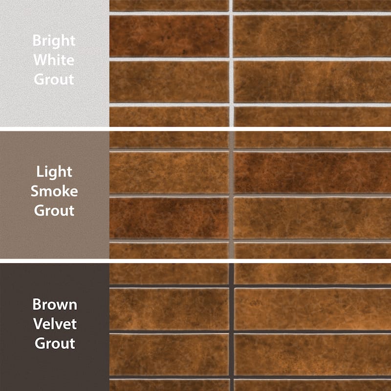 Merola Tile Menorca Rust 2-1/2" x 12-7/8" Ceramic Wall Tile