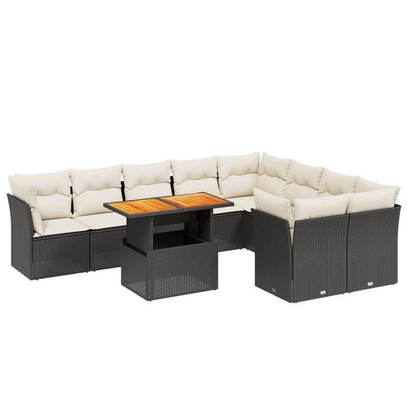 vidaXL Garden Sofa Set - 21.7 x 39.4 x 28.7