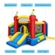 preview thumbnail 4 of 8, Gymax Kids Inflatable Bounce House Play Slide Jumping Castle Ball Pit