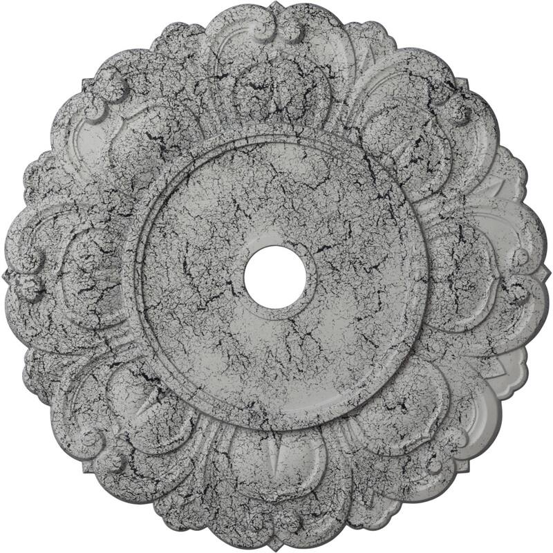 32 1/4"OD x 3 5/8"ID x 1 1/8"P Angel Ceiling Medallion