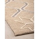preview thumbnail 3 of 2, Isaa Geometric Wool Rug - 5 X 8