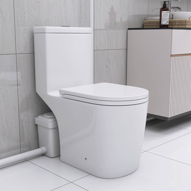 Upflush Toilet For Basement